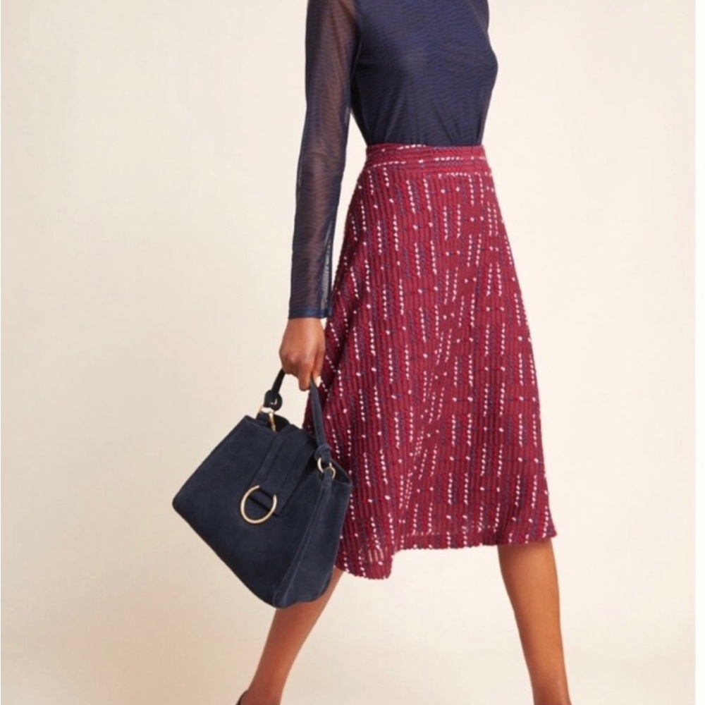 Anthropologie Maeve circle Skirt
